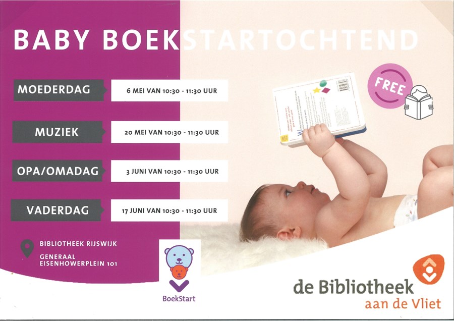Bericht Baby Boekstartochtend 03-06-2022 en 17-06-2022 bekijken